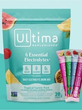 Ultima Replenisher Tropical Variety Electrolyte Drink Mix